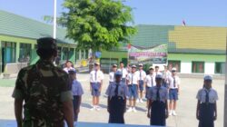 HUT TNI ke-79 di Kodim 1613/Sumba Barat Gelar Lomba PBB Tingkat SMP dan SMA