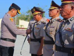 Pergantian Pucuk Pimpinan, Polres Sumba Barat Daya Gelar Upacara Sertijab