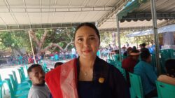 Carolina Loru menyampaikan Ucapan Terima Kasih Kepada Pendukung Usai Dilantik Sebagai Anggota DPRD Sumba Barat Daya