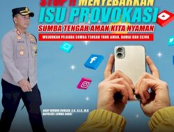 Kapolres AKBP Hendra Dorizen Ajak Masyarakat Sumba Barat dan Sumba Tengah Menjaga Kamtibmas