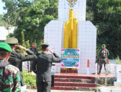 Peringati HUT TNI ke-79, Kodim 1613/Sumba Barat Gelar Ziarah di Makam Pahlawan