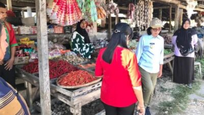 Serap Aspirasi Pedagang, Penjabat Bupati Sementara Sumba Barat Pantau Pasar Weekarou.