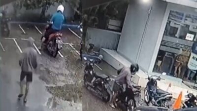 CCTV Bongkar Aksi Pencurian Helm, Polres Sumba Barat Tangkap Pemuda Tanpa Perlawanan