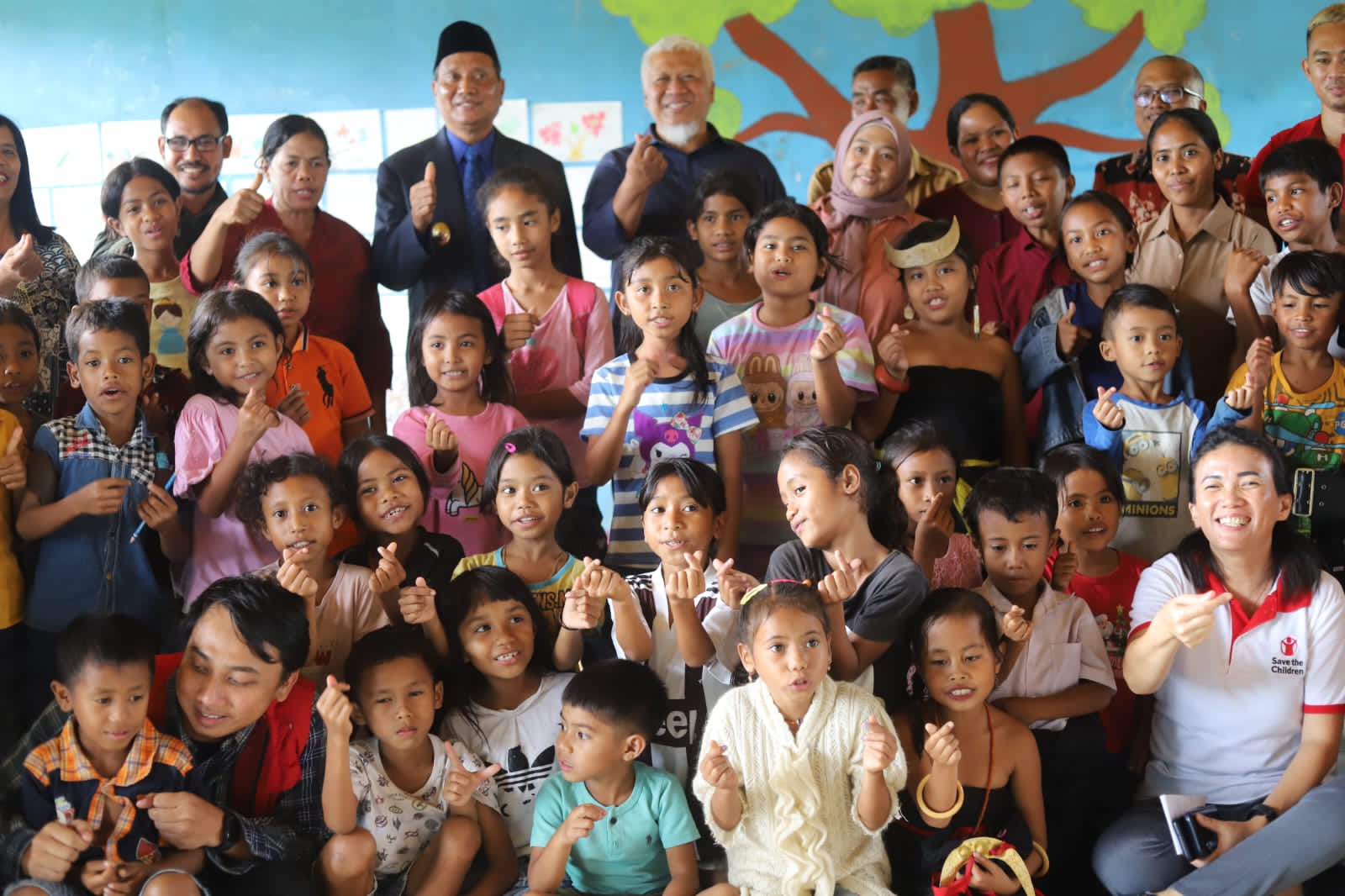 Wakil,Bupati, Sumba Tengah Taman Baca, Galilea, Dukung, Literasi, Anak ,Desa