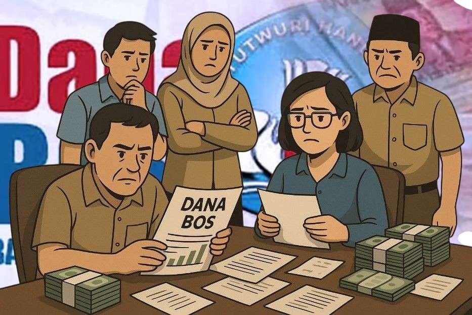 ASN, Ditikam, Kantor Dinas ,P dan K, SBD, Koreksi, Laporan, BOS