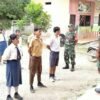 Babinsa, Koramil Loli Latih PBB, Siswa SMK, Kalembu Kuni