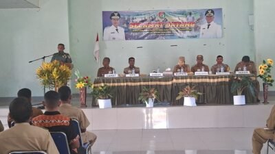 Dandim 1613/Sumba Barat, Bupati, Wakil Bupati, Tinjau Pembangunan, Kecamatan Lamboya