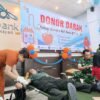 Anggota, Kodim 1613/Sumba Barat, Ramaikan, Donor Darah. HUT, Bank NTT ke-63