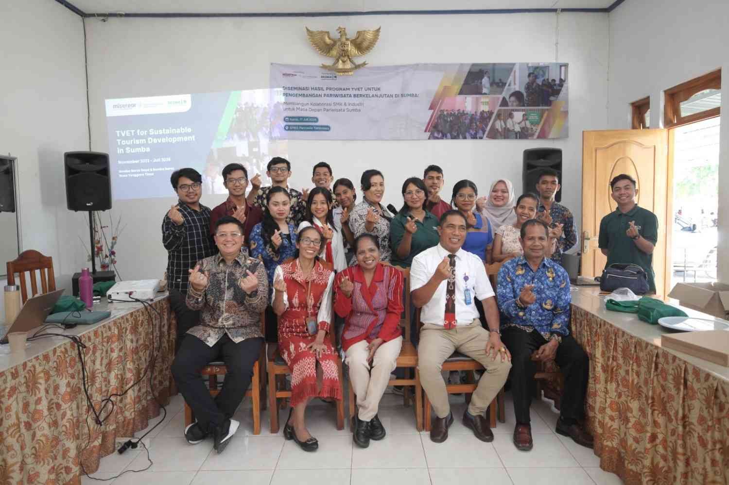 Desma Center, Diseminasi, Program TVET, Dorong SMK, Pilar Pengembangan,Pariwisata, Berkelanjutan, Sumba