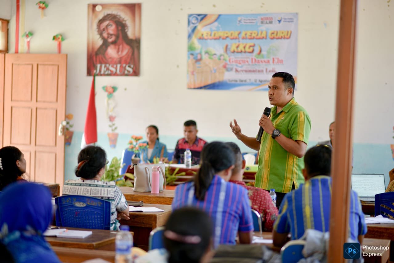 Gugus, Dassa Elu. Resmi Dikukuhkan, Kabid Pendidikan, Ajak Guru Jadi Teladan Perubahan