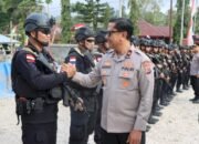 Wakapolda NTT Sambangi Markas Brimob Sumba Barat, Tekankan Disiplin dan Loyalitas Personel