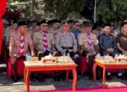Kapolres Sumba Barat Hadiri Upacara Hari Pramuka ke-64, Tekankan Nilai Disiplin dan Tanggungjawab