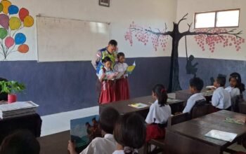 Polsek Loli, Hidupkan Semangat, Literasi SDN Kabarara