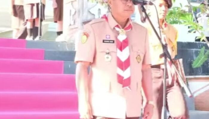Bupati Sumba Barat Ajak Pramuka Jadi Teladan, Dukung Program “Sumba Barat Berseri”