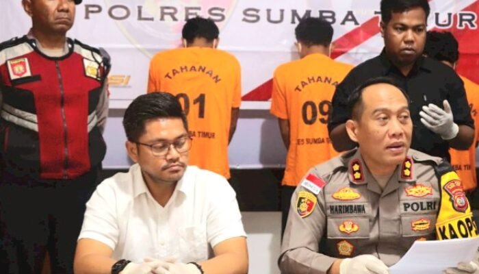Polres Sumba Timur Gagalkan Penyelundupan Sabu Dari Lombok Timur Ke Sumba, Tiga Tersangka Berhasil Diciduk