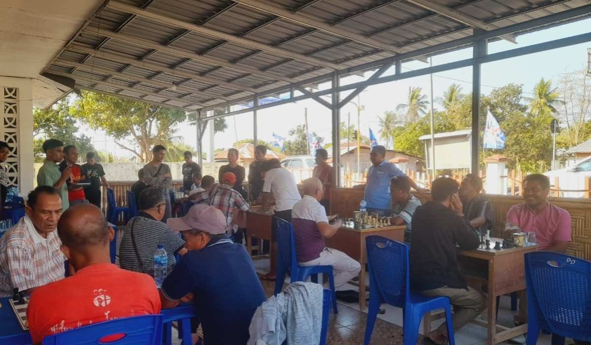 DPC, Demokrat, SBD, Gelar Turnamen Catur, Diskusi Publik, Meriahkan HUT ke-24