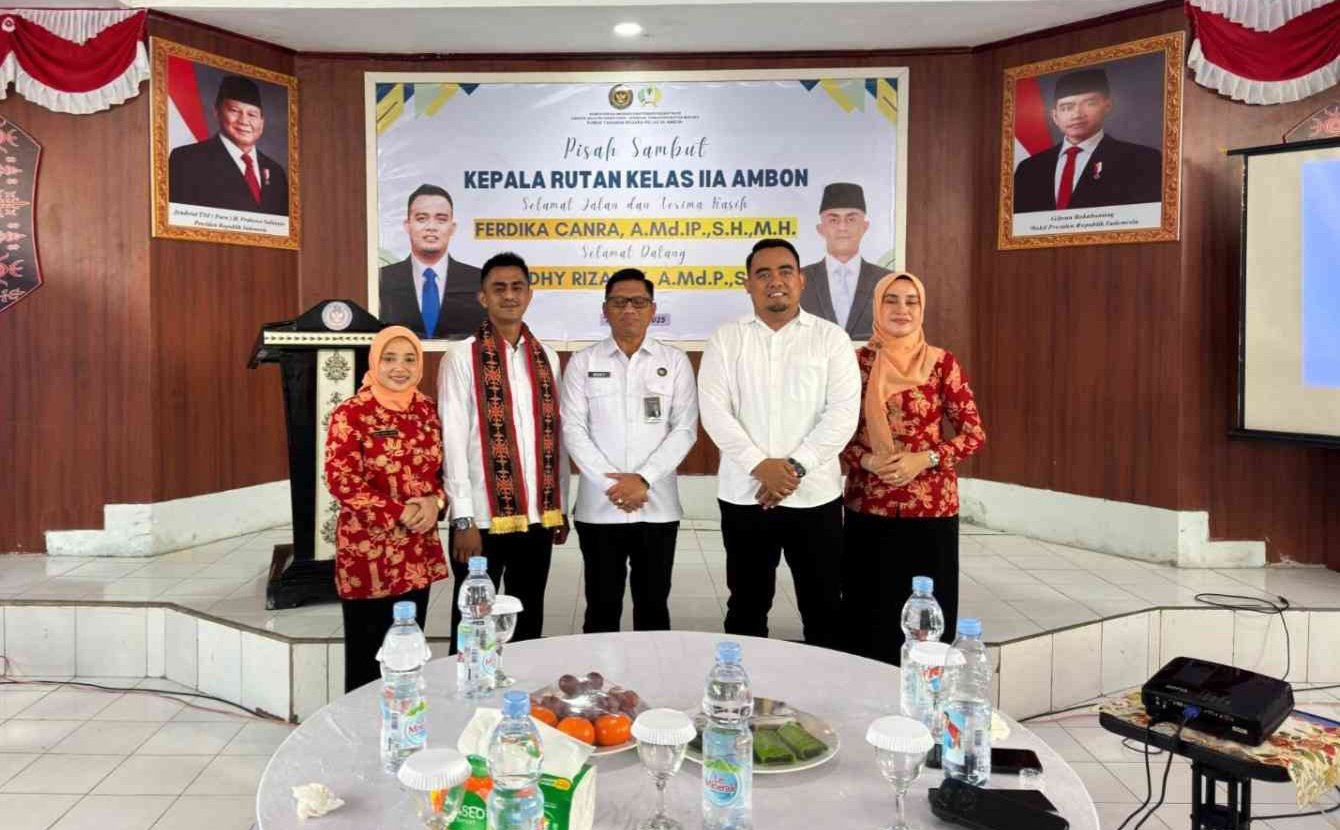 Tangis Haru, Iringi, Pergantian Karutan, Ambon, Yudhy Rizaldi, Lanjutkan Estafet, Kepemimpinan